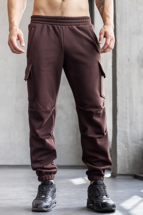 Теплые брюки карго EM5-IS57